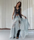 Frill Collar Vest & Sheer Flare Skirt Series